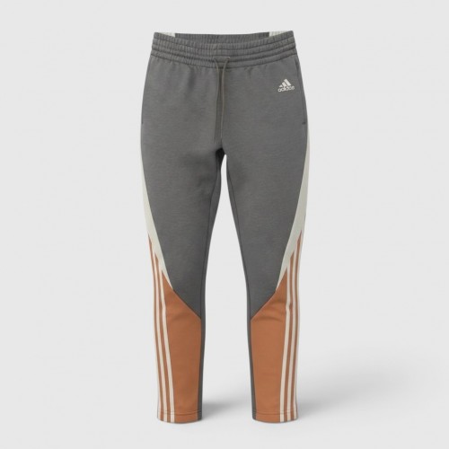 Adidas Γυναικεία Φόρμα Colorblock Γκρι / Πορτοκαλί / Pre-Owned